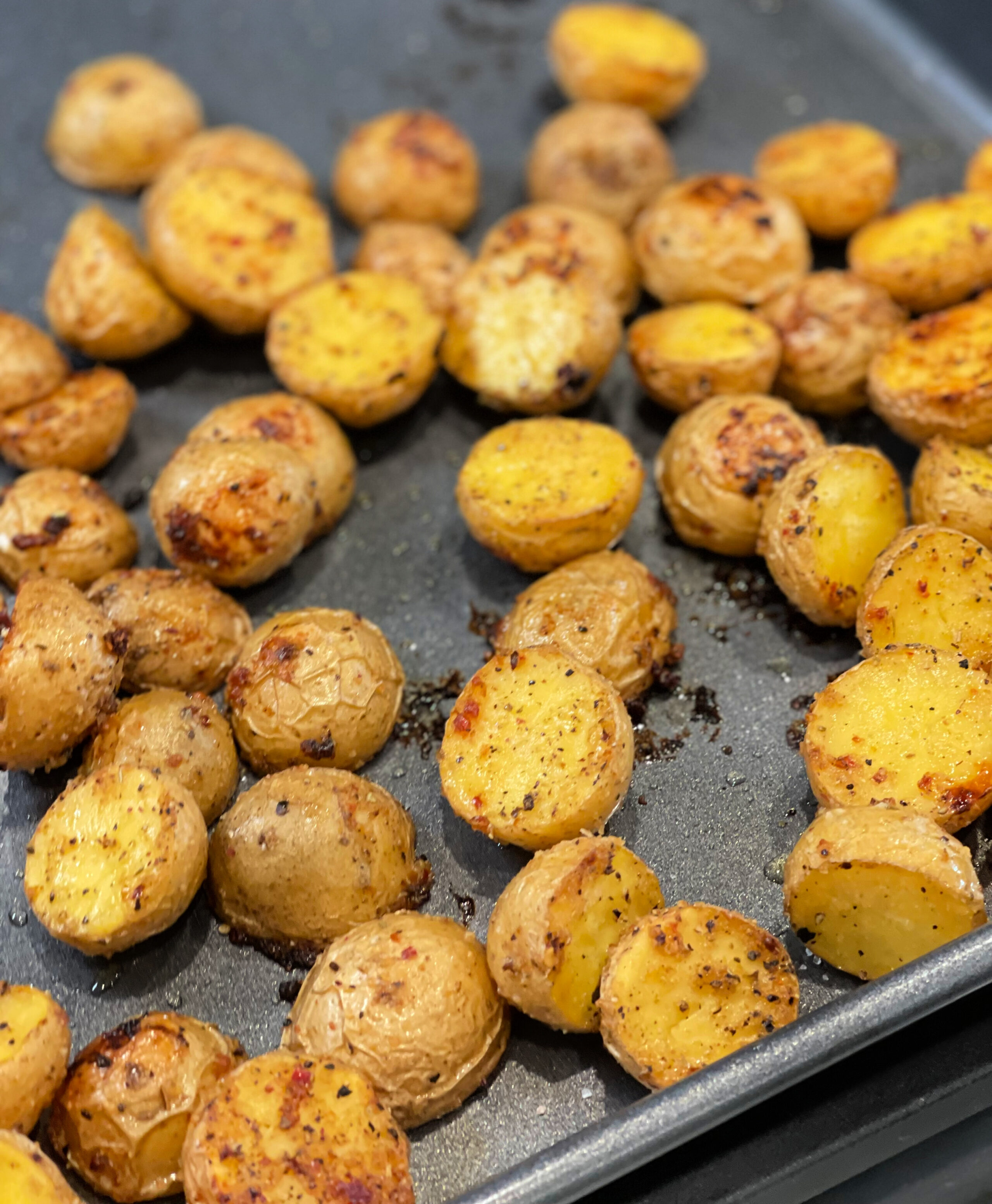 Zesty One Pan Chicken and Potato Bake Recipe 