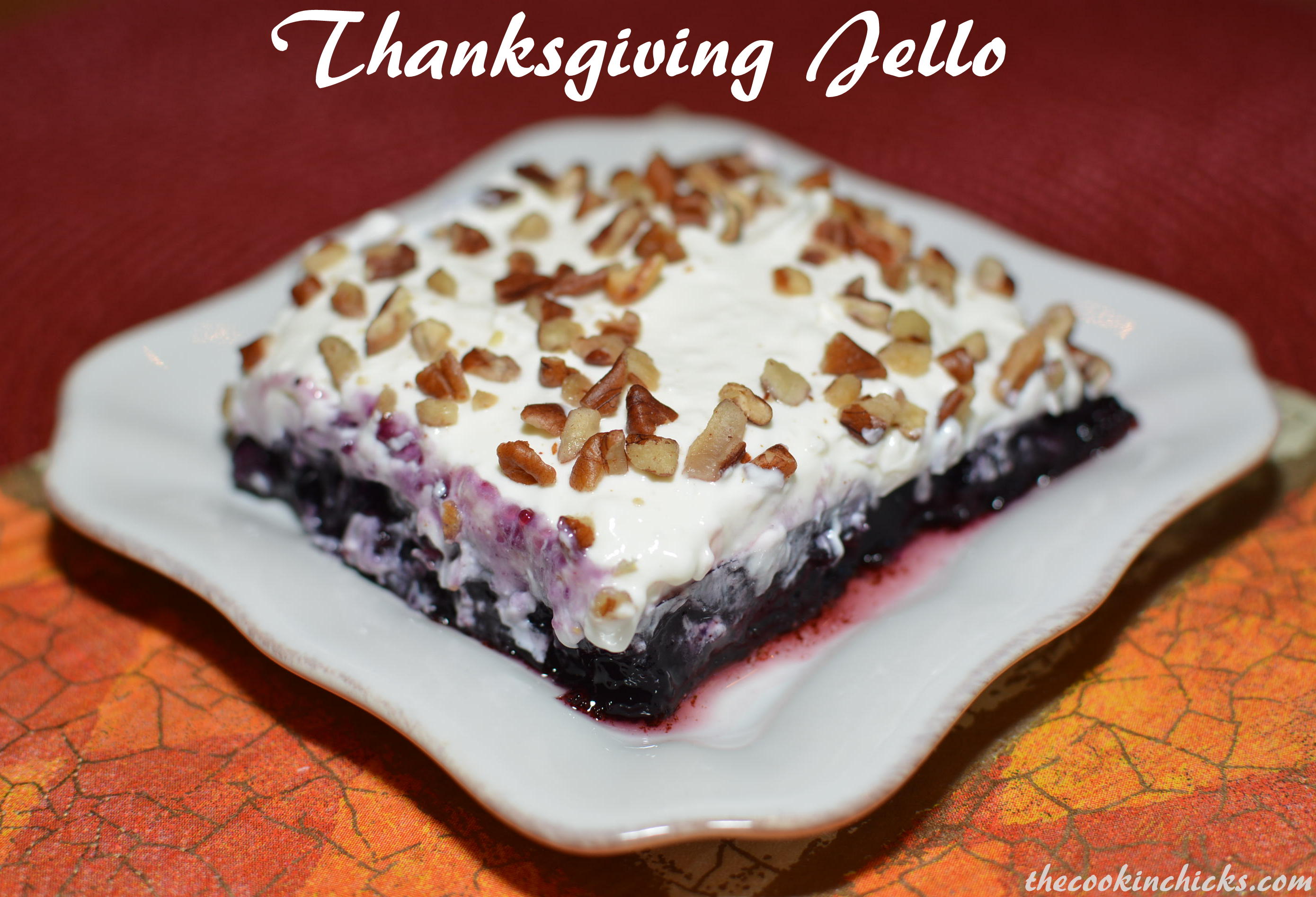 Thanksgiving Jello - The Cookin Chicks
