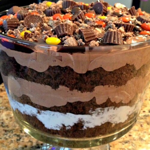 Chocolate Pudding Trifle | Just A Pinch Recipes