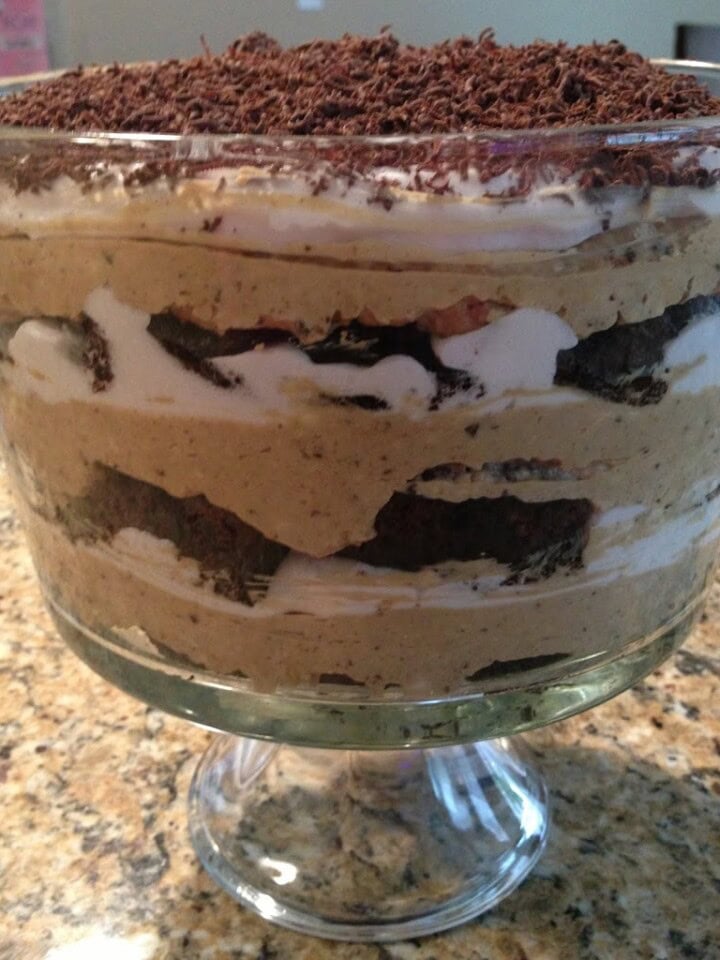 Chocolate Peanut Butter Dirt Cake The Cookin Chicks