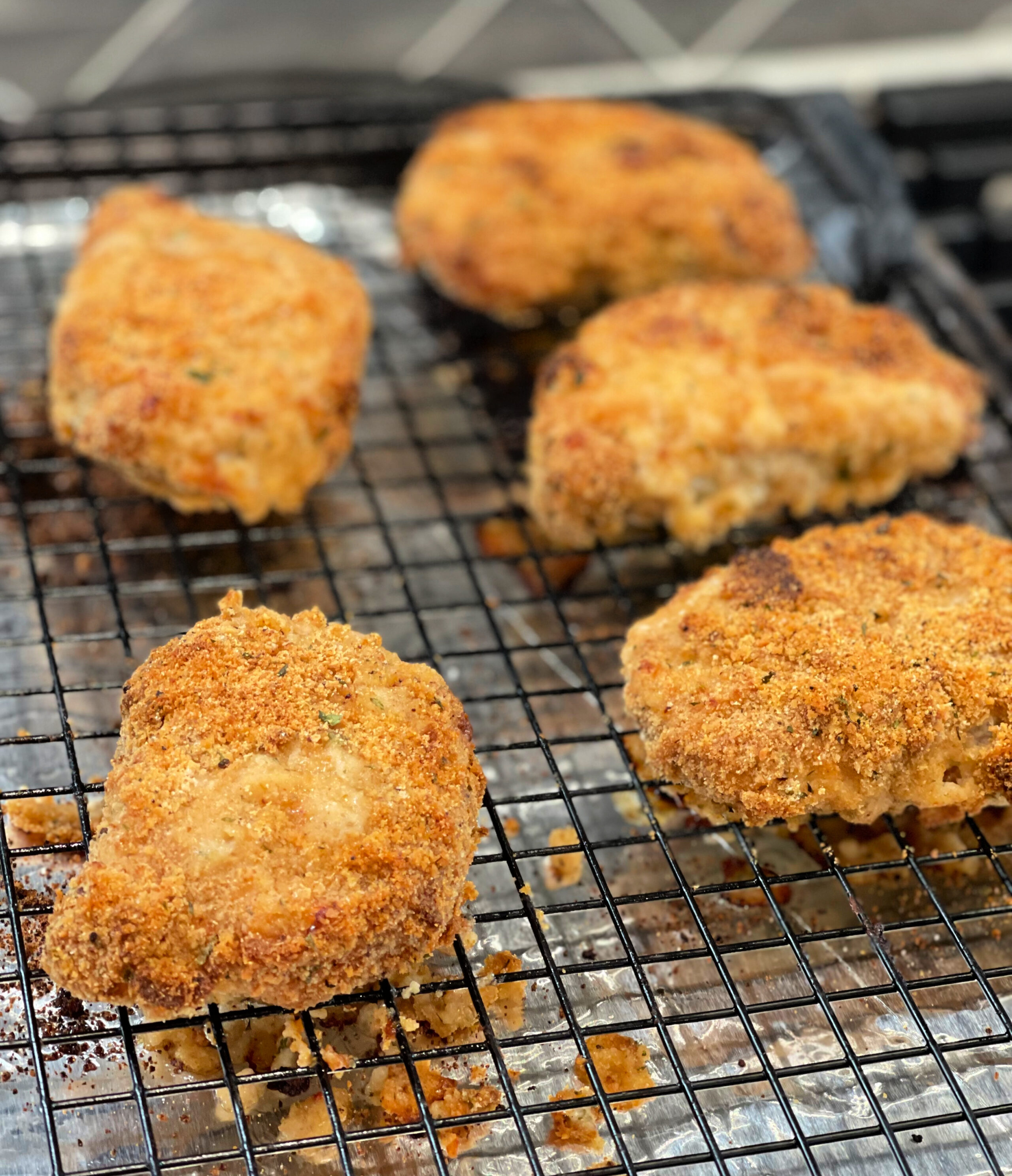 Ranch Coated Pork Chops - The Cookin Chicks
