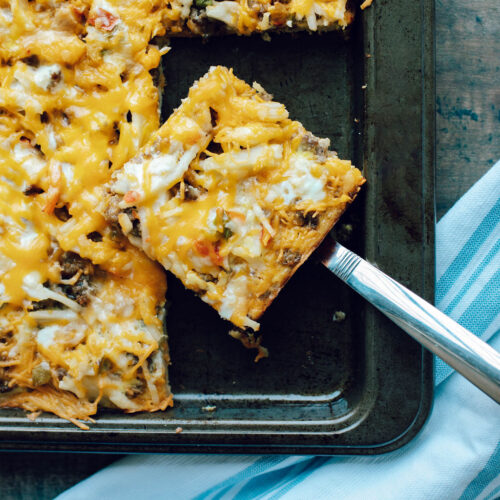 Old School Breakfast Pizza Recipe