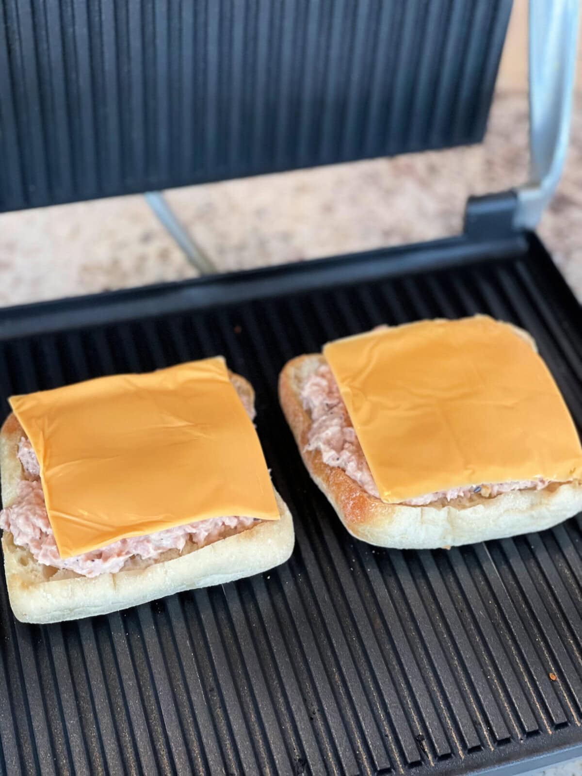 Tuna Melt Panini The Cookin Chicks