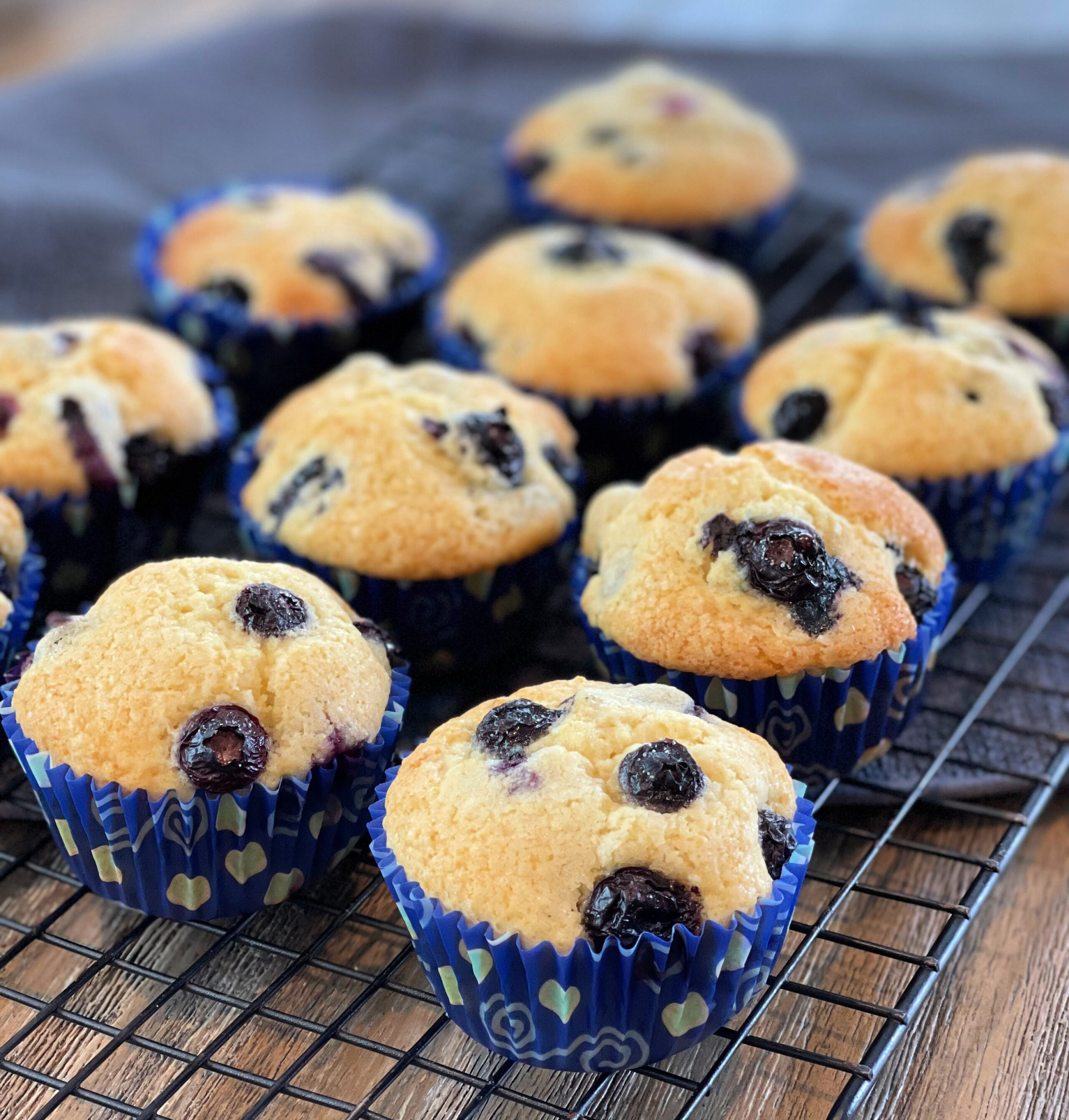 Blueberry Muffins - The Cookin Chicks