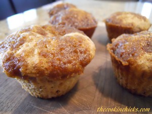 apple strudel muffins