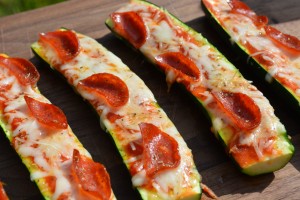 zucchini pizza boats