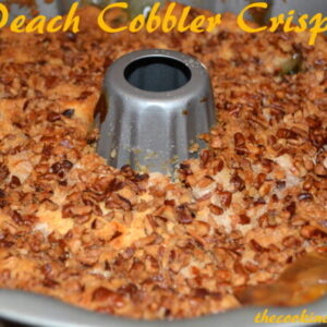 using Bisquick, this shortcut peach cobbler comes together with only 5 ingredients