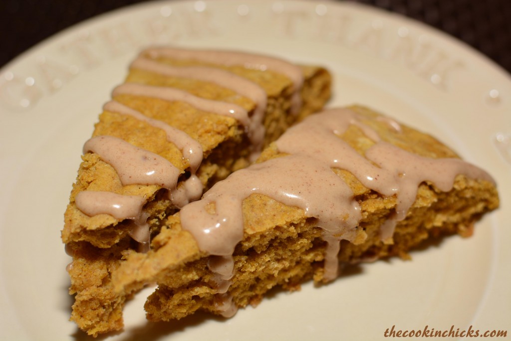 pumpkin spice scones
