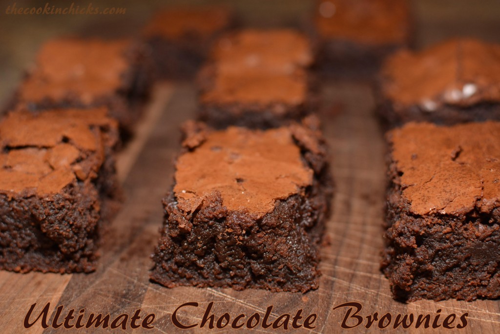 ultimate chocolate brownies
