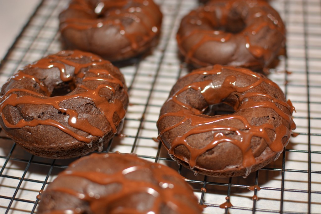 chocolate glazed donuts
