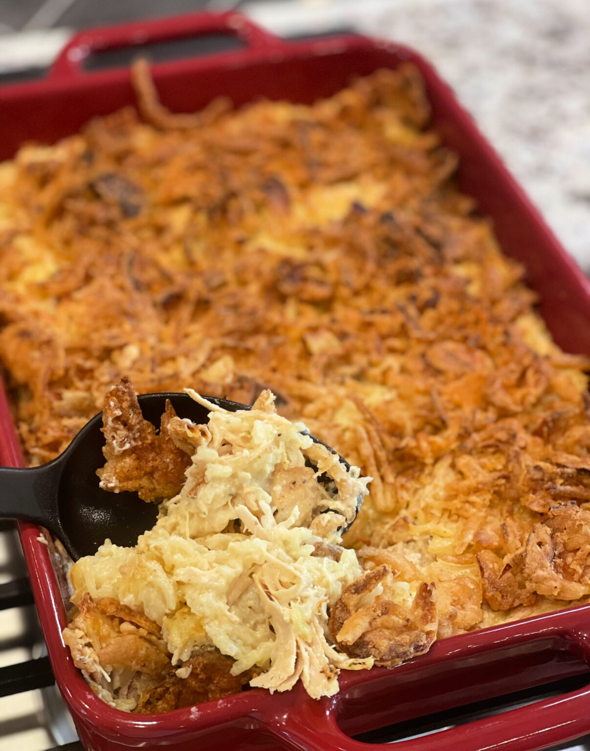 Chicken and Rice Casserole - The Cookin Chicks
