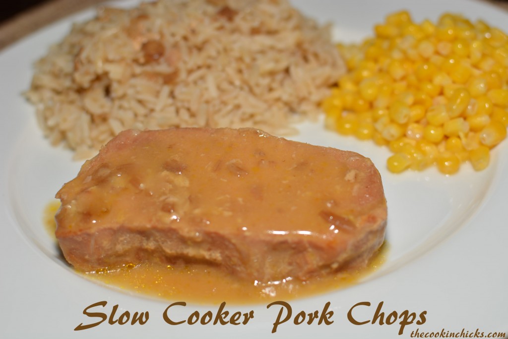 3 ingredient slow cooker pork chops