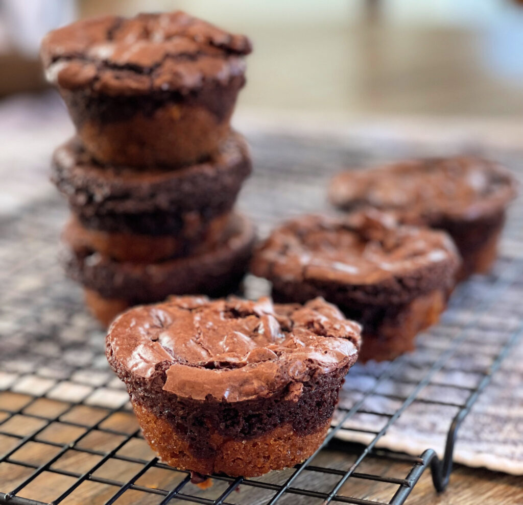 Chocolate Brownie Cupcakes - The Bearded Bakery