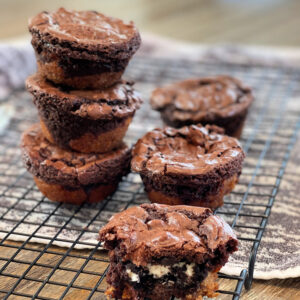 chocolate chip cookie dough, Oreos, and brownies combined into one sweet treat
