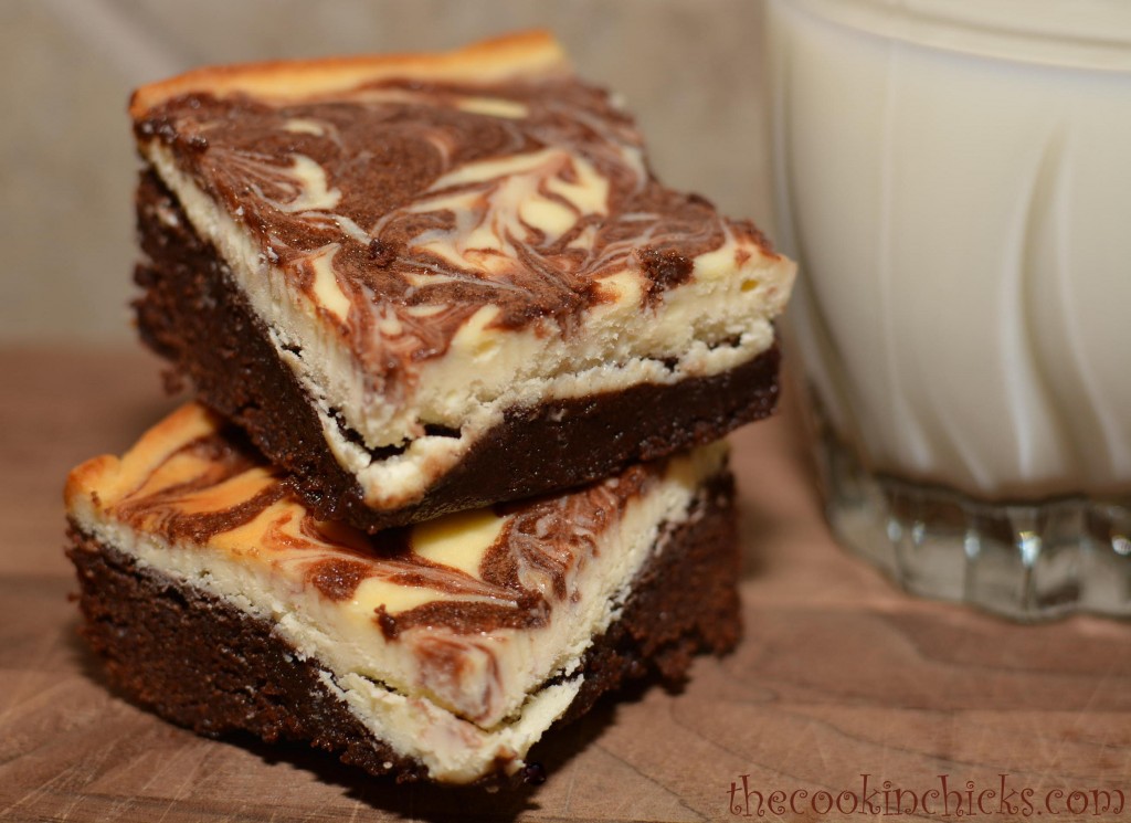 marbled cheesecake brownies