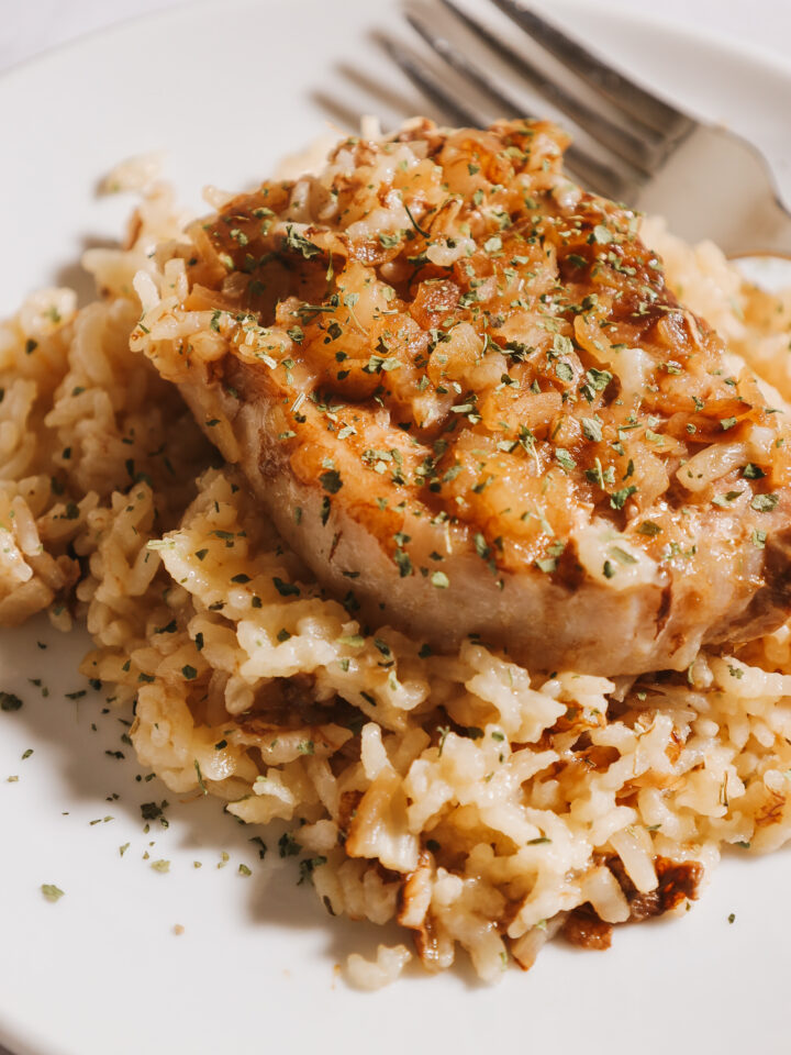 Pork Chop Rice Casserole