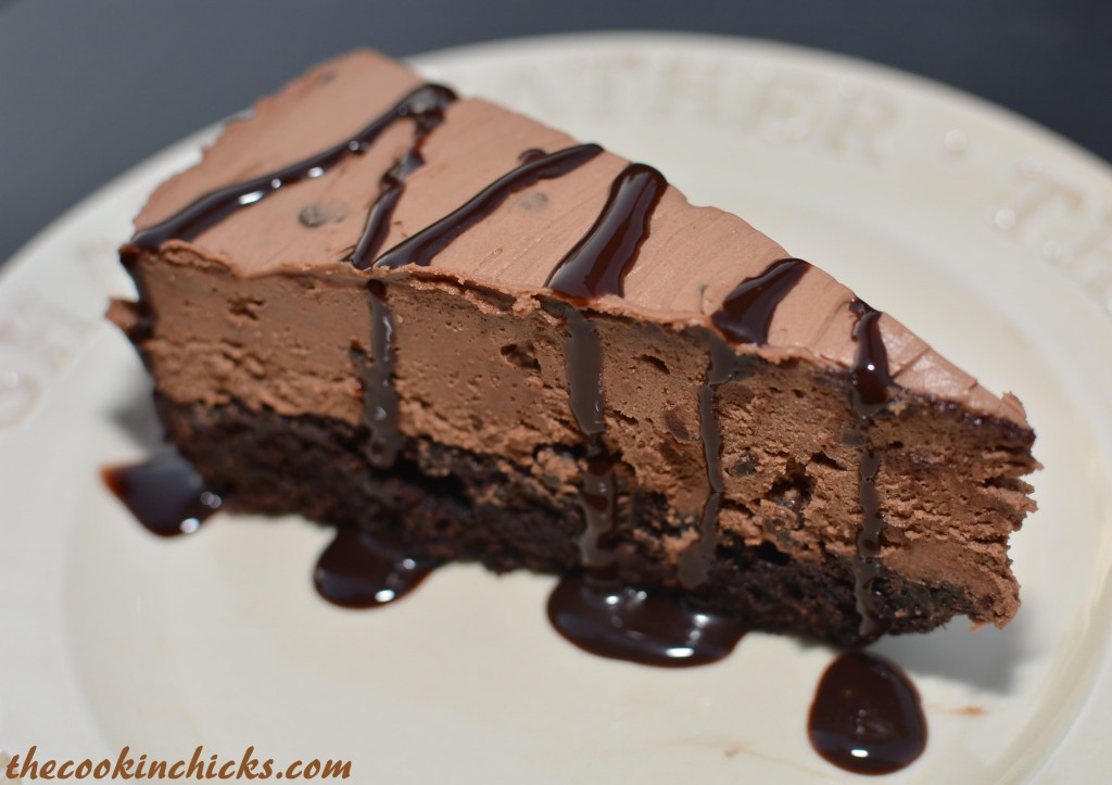 fudge brownie cheesecake