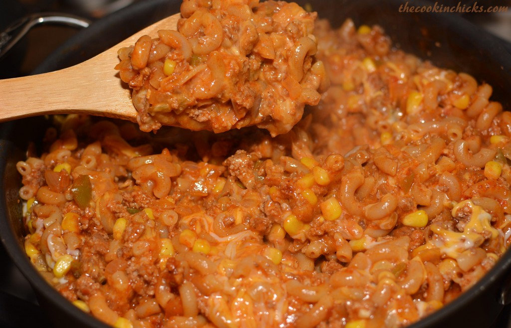 cheesy taco pasta