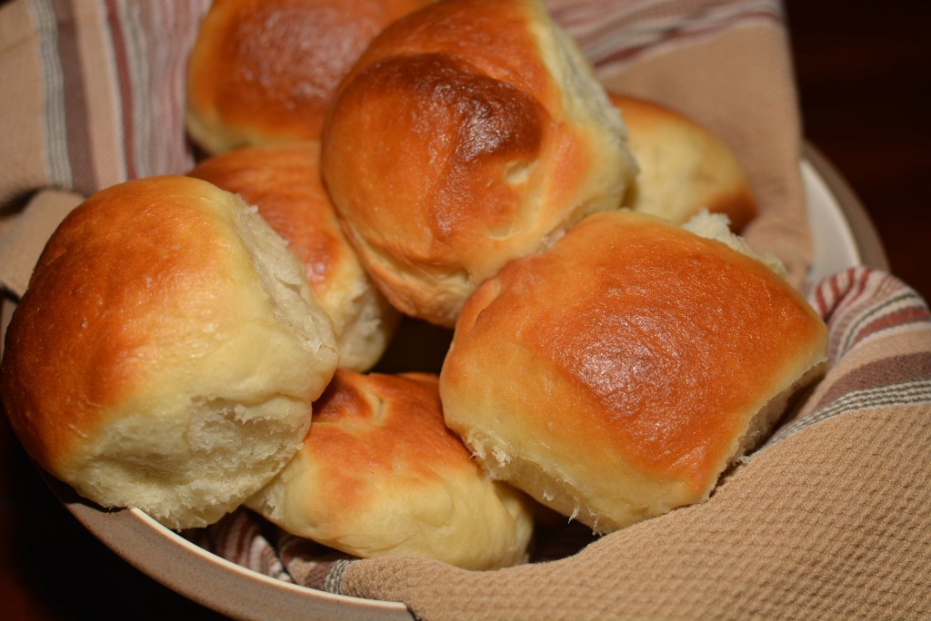 Fluffy Bread Machine Rolls - Brooklyn Farm Girl