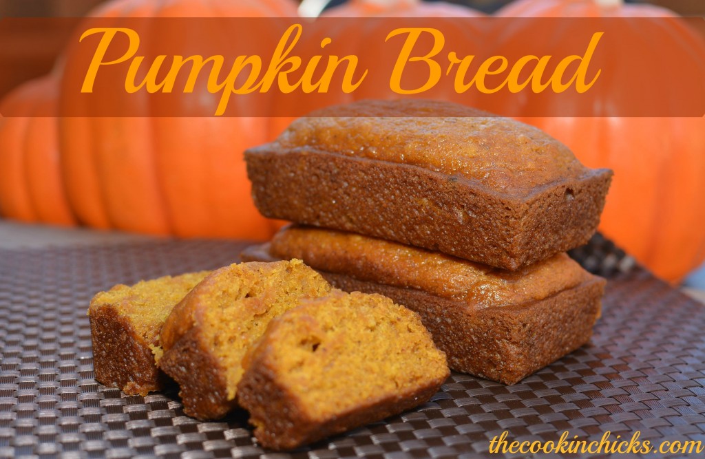 moist, flavorful pumpkin quick bread that comes together in no time