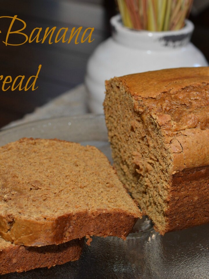 Mayonnaise Banana Bread - The Cookin Chicks