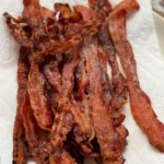 crispy, perfectly cooked bacon using the oven