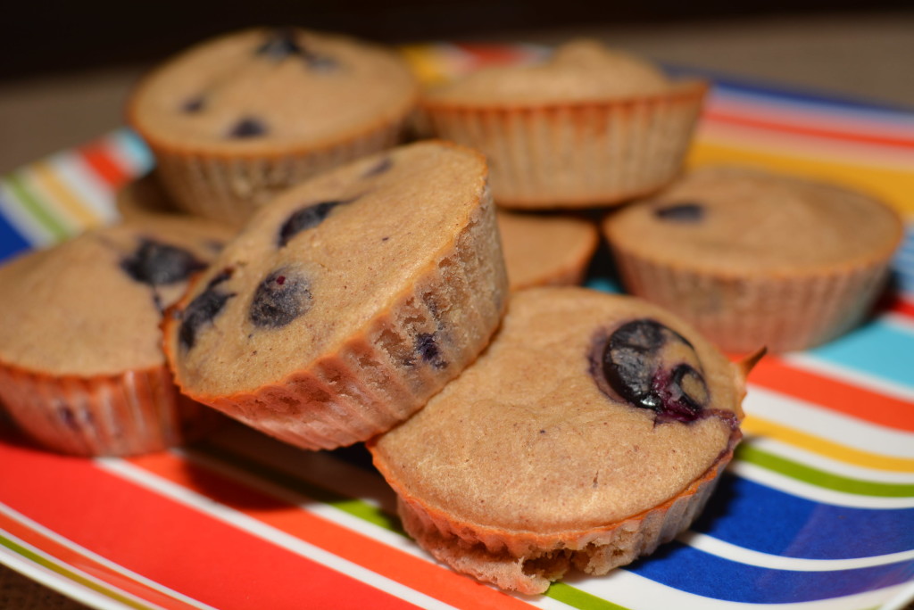 blueberry blender muffins