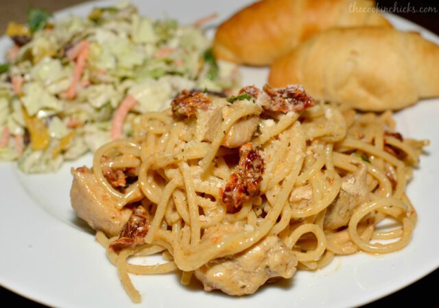 Creamy Cajun Chicken Pasta - The Cookin Chicks