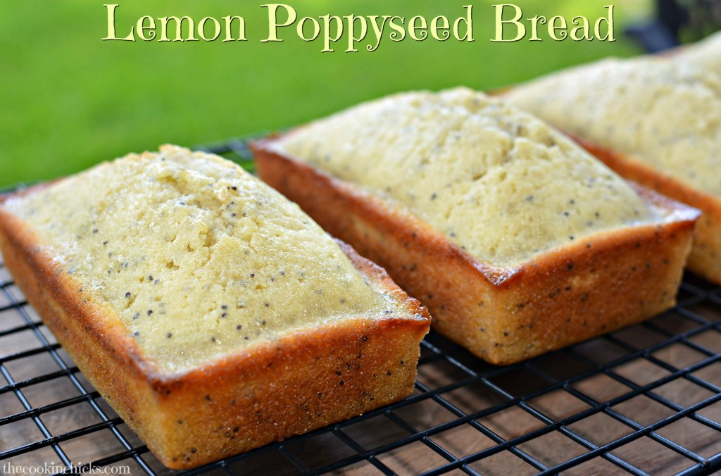 Lemon Poppyseed quick Bread