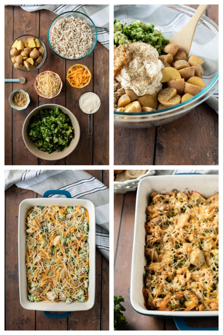 Chicken, Broccoli, and Potato Casserole - The Cookin Chicks