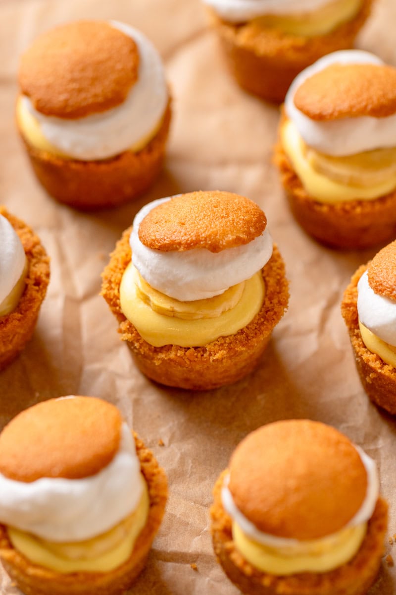 Mini Banana Cream Pie