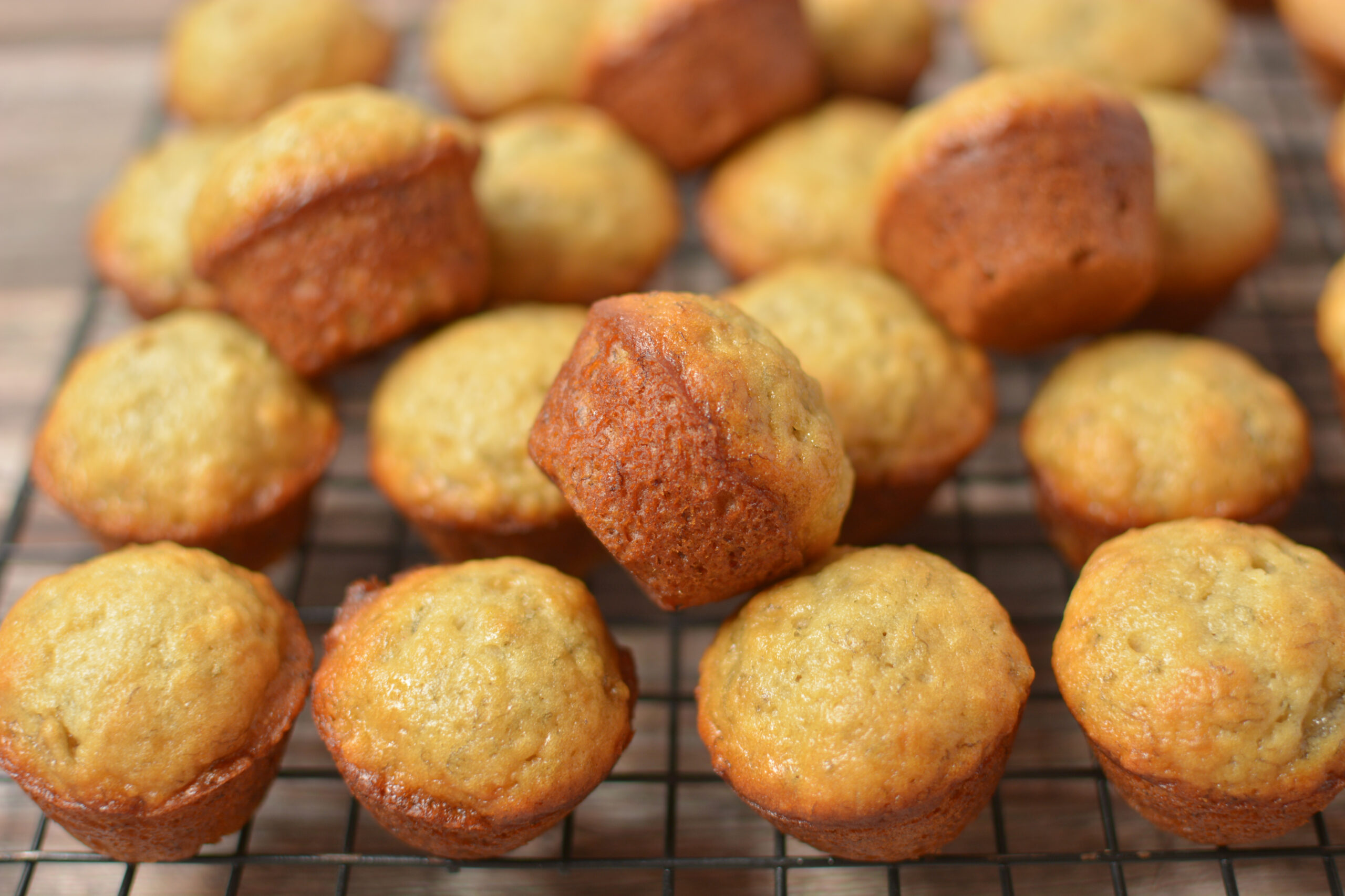 Mini Banana Muffins