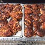 smoked chicken with an incredible seasoned coating