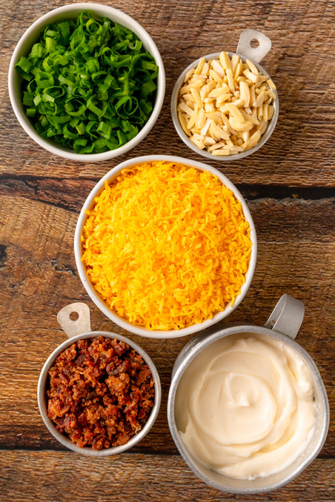 all the ingredients needed to make neiman marcus dip.