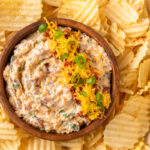 a savory dip recipe made with only 5 ingredients.