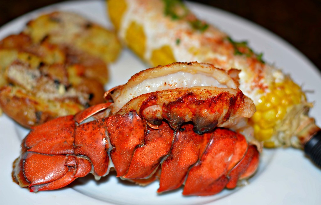 tender, grilled lobster meat packed with flavor