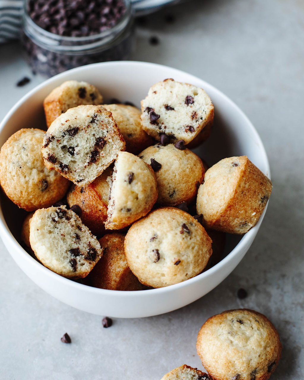 Mini Chocolate Chip Muffins