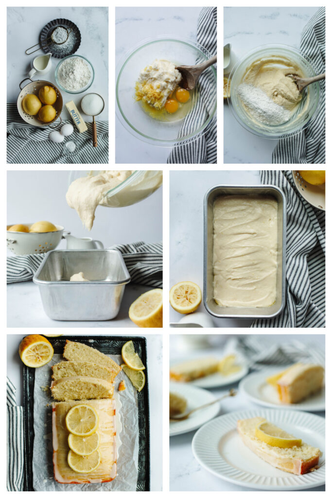 step by step on how to make quick bread.