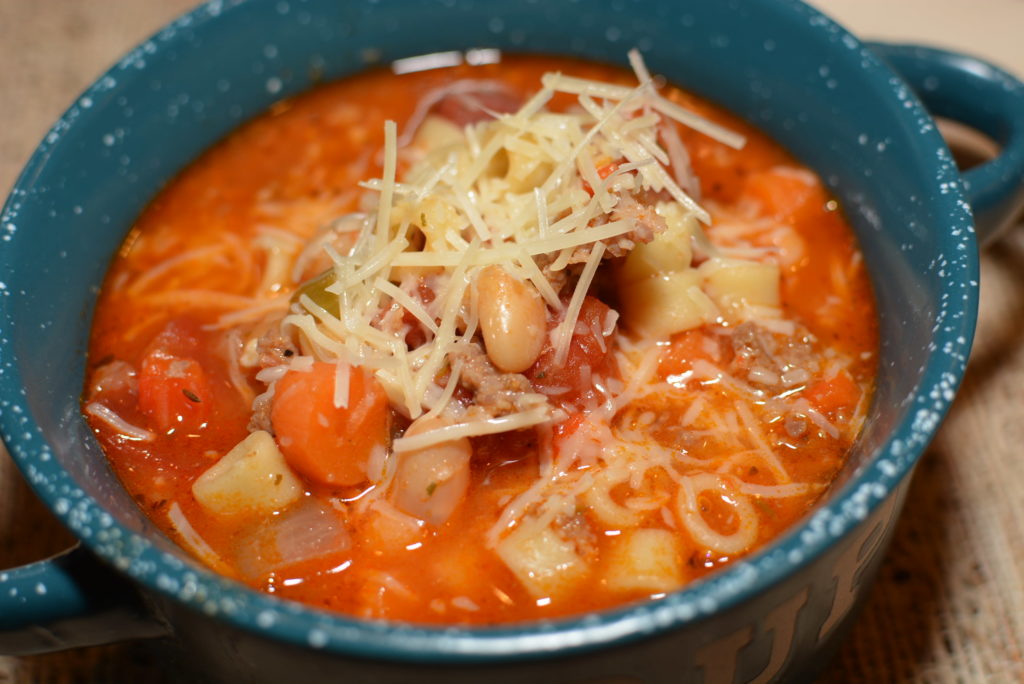 flavorful italian soup made in the instant pot