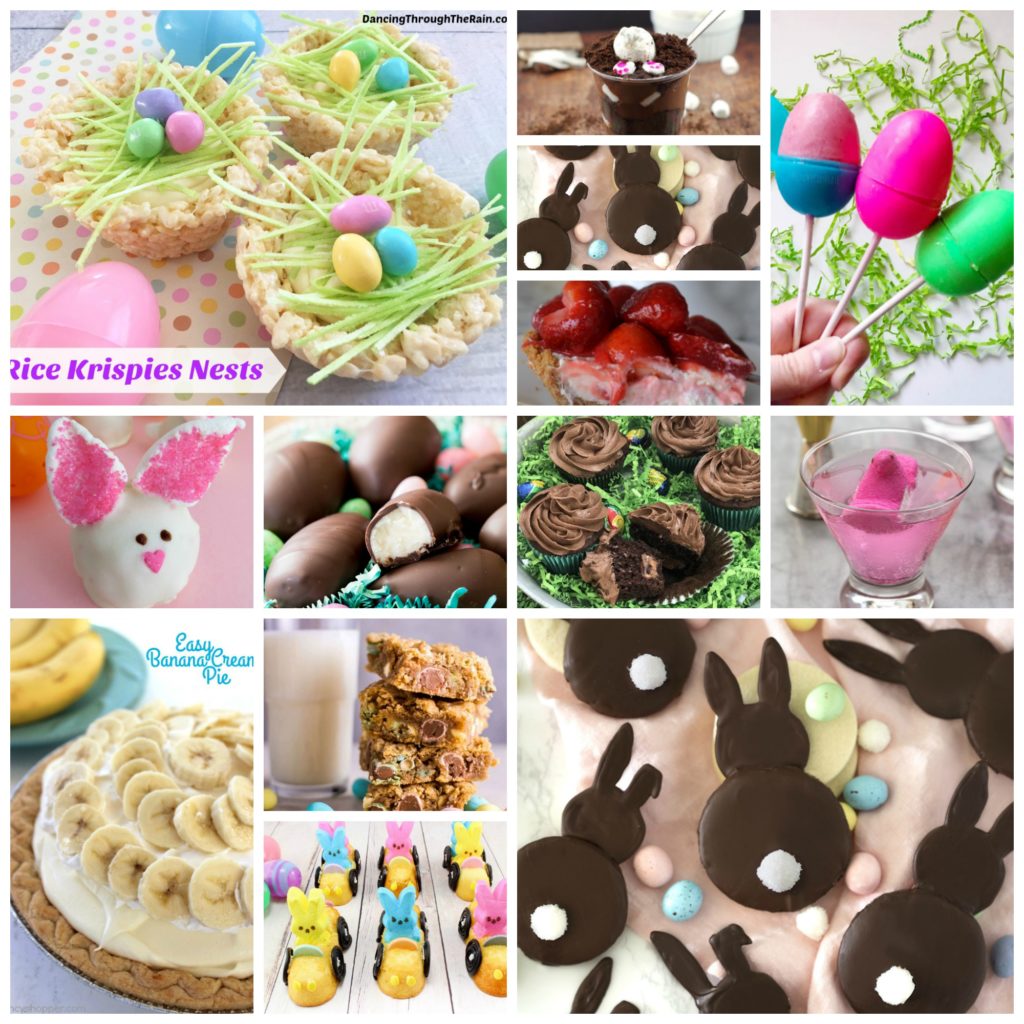 top Easter dessert recipes from several top bloggers