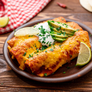 Easy Beef Enchiladas - The Cookin Chicks