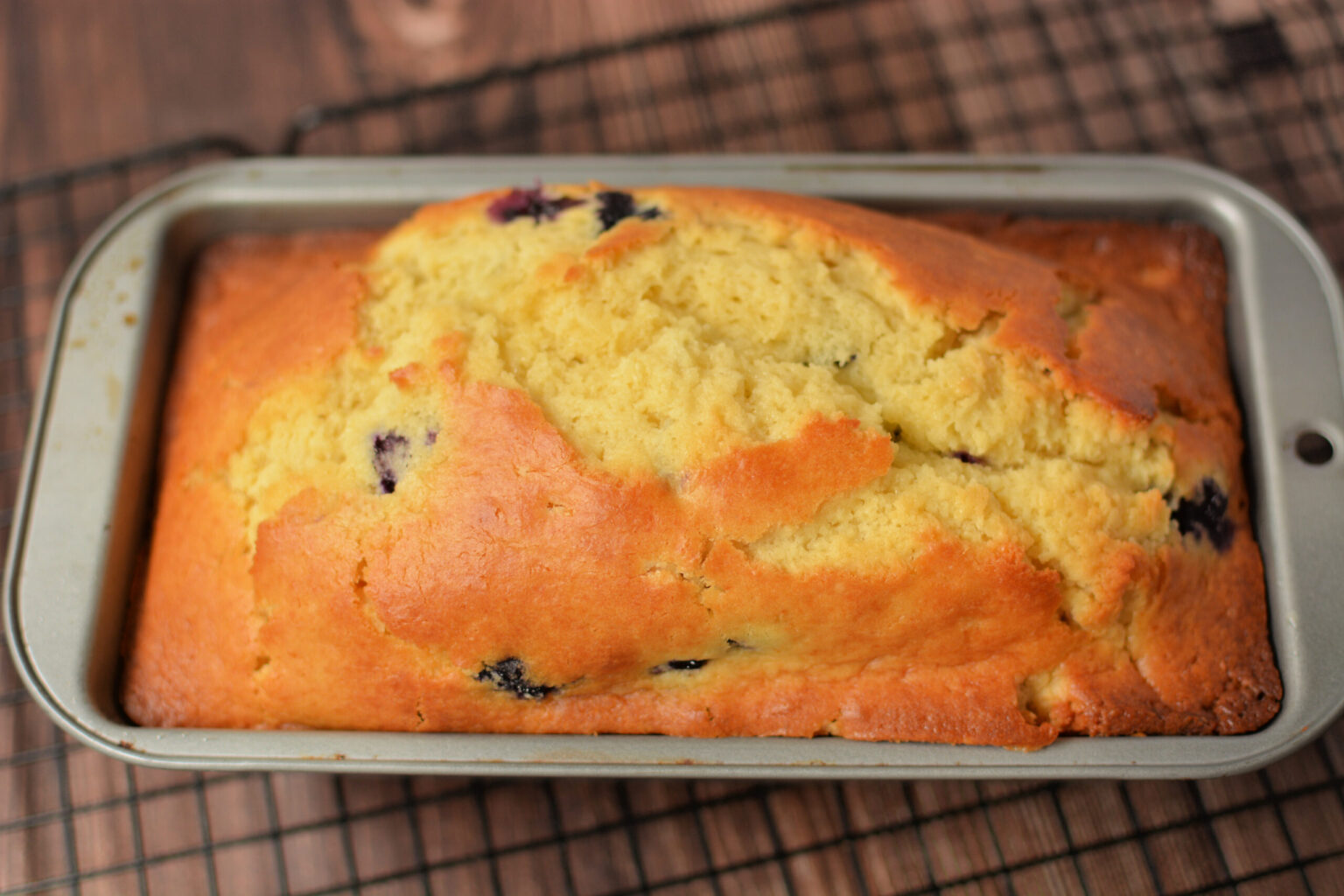 Blueberry Muffin Bread - The Cookin Chicks