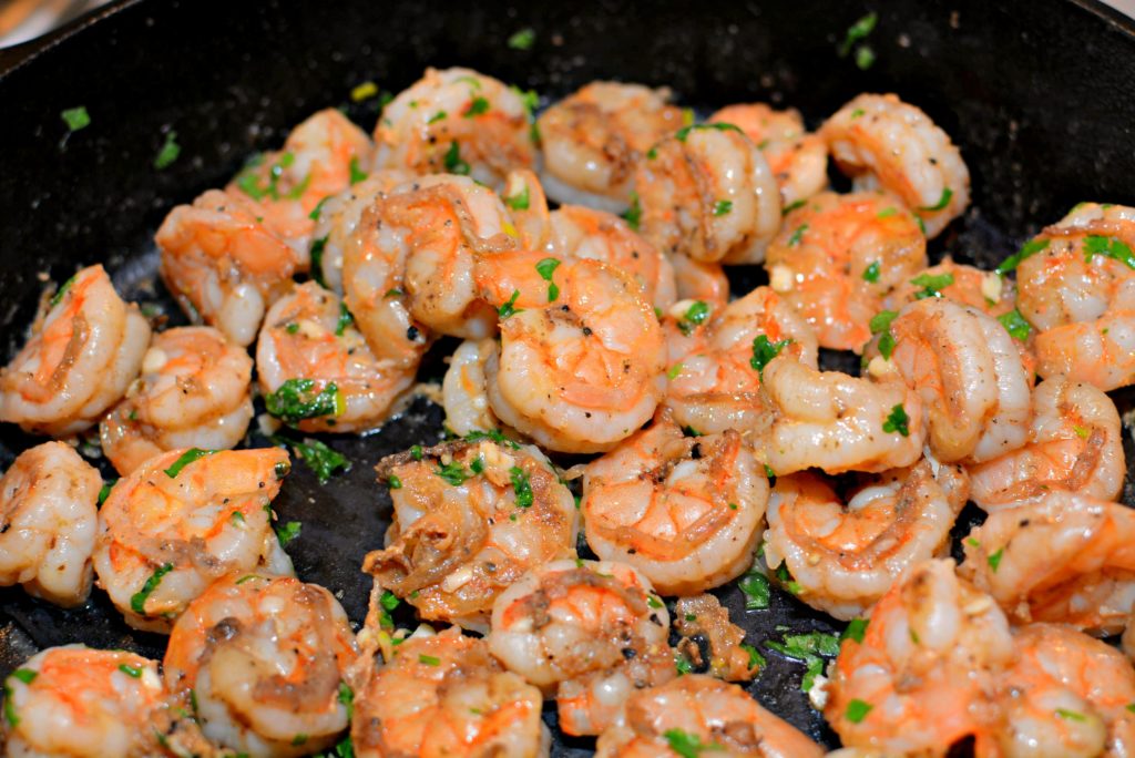 light, tasty grilled shrimp in a cilantro lime marinade