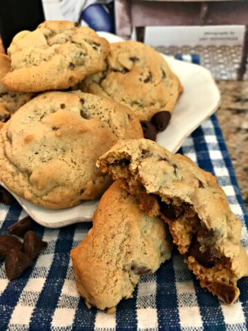 Irresistible chocolate chip cookie