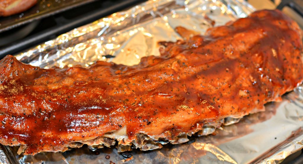 Easy Instant Pot Barbeque Ribs ready to cook