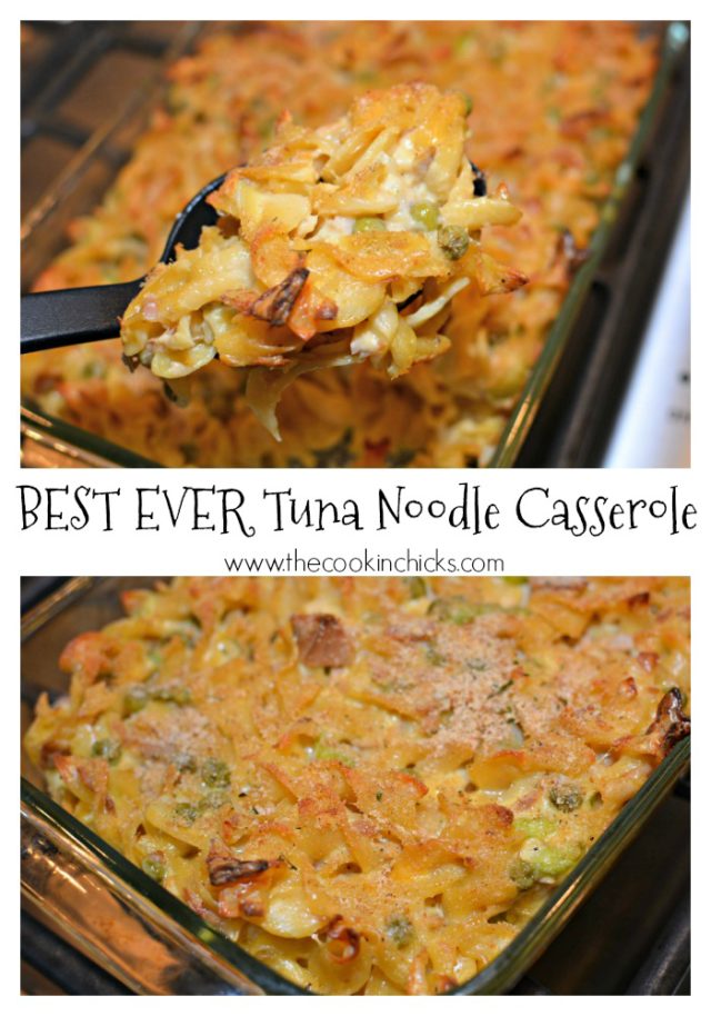 Ultimate Tuna Noodle Casserole - The Cookin Chicks