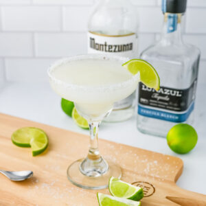 a refreshing frozen drink for adults blended with only 3 ingredients.