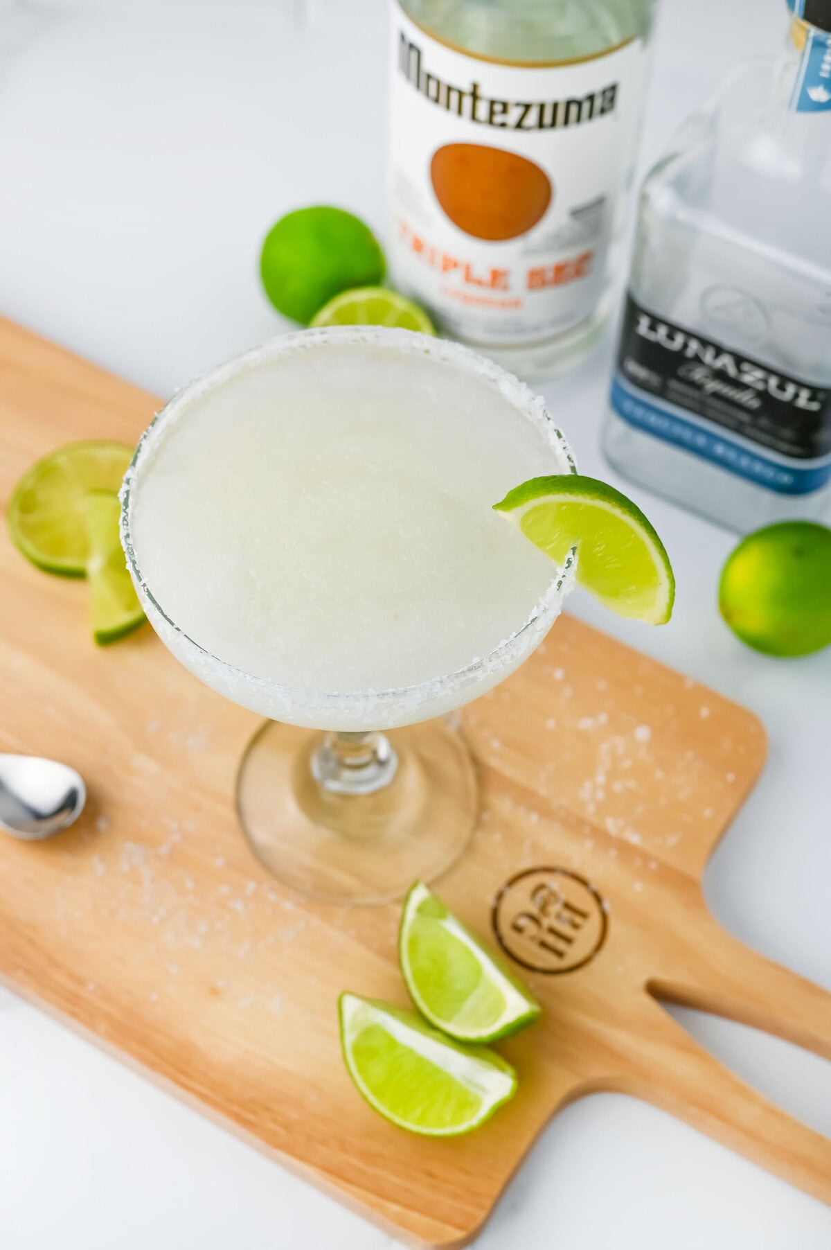 Frozen Limeade Margarita - The Cookin Chicks