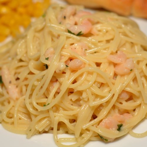 Quick and Easy Lemon Garlic Shrimp Scampi - The Cookin Chicks