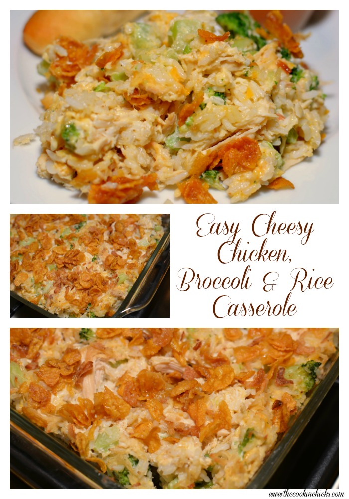 a flavorful casserole that combines chicken, rice, and broccoli